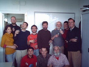 The gang, Mar 2006; Science paper accepted!