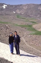 Pedro and Myriam, Sierra Nevada. May 1989