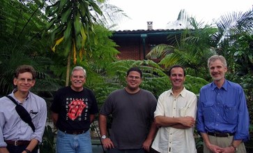 Bob, Victor, Paulo, Pedro and John. 2006 noviembre 9 Casa de Campo