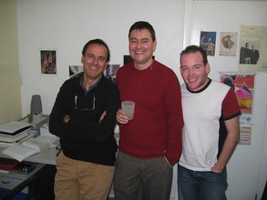 Pedro, Jordi and Beni