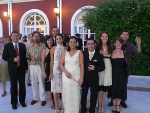 Miguel Angel wedding, 13 Aug 2006. Jordi, Alfredo, Helena, Pedro, Jessica, Laura, Miguel Angel, Cris, Eva, Enrico.