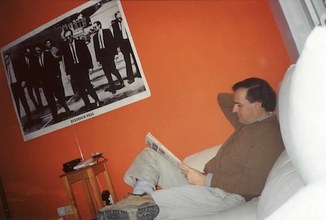 At Jordi's place, Mar 2001, just before IEG's Space Odyssey.