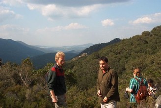 Arndt and Jordi in Alcornocales