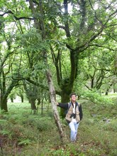Paco with Laurus at Alcornocales