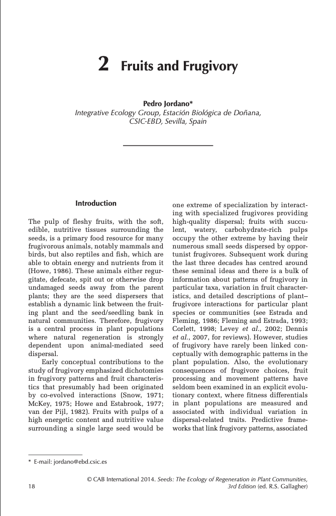 First page of Jordano 2014